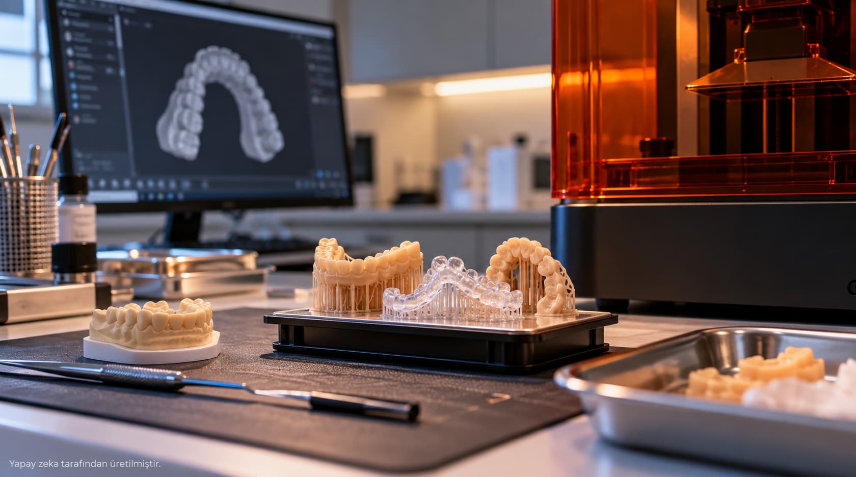 Dental 3D Yazıcıda Baskı Hataları Neden Oluşur?